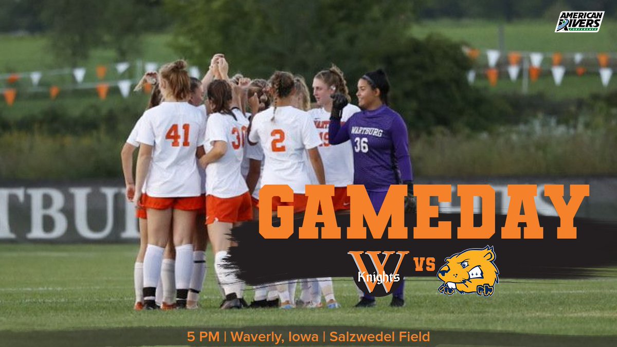 WartburgKnights's tweet photo. ⚽️IT'S GAMEDAY!⚽️

Come spend Outfly afternoon with the #16 @wartburgwsoccer! Kickoff is set for 5 p.m. at Salzwedel Field | #GoKnights 

📺:https://t.co/PTrtSLdHRU
📊:https://t.co/PTrtSLdHRU https://t.co/OyiaxJyPUx