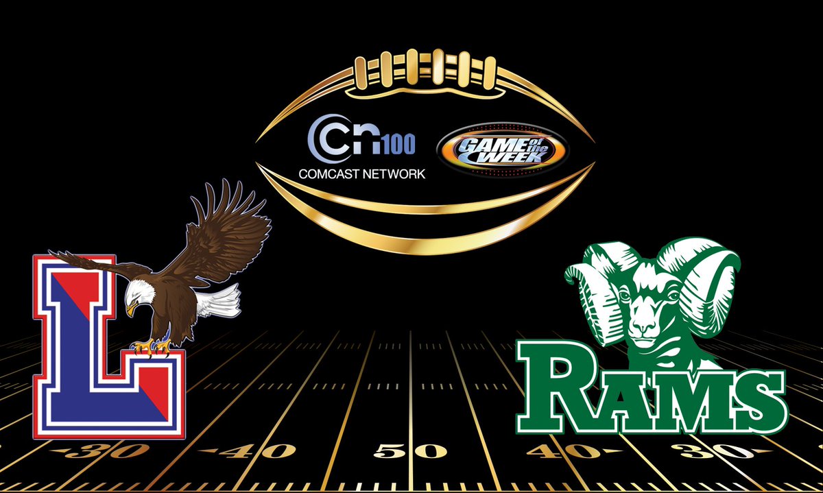 CN100Sports's tweet image. CN100Sports #GameoftheWeek Lakes Eagles @ Grayslake Central Rams Football FRIDAY Oct 15th 2021 - 7pm LIVE at 6:45pm on Comcast Channel 100 watch replay Sat &amp;amp; Sun at 12 &amp;amp; 4pm or anytime on #XfinityOnDemand under Get Local - All High School Sports More at CN100.tv
