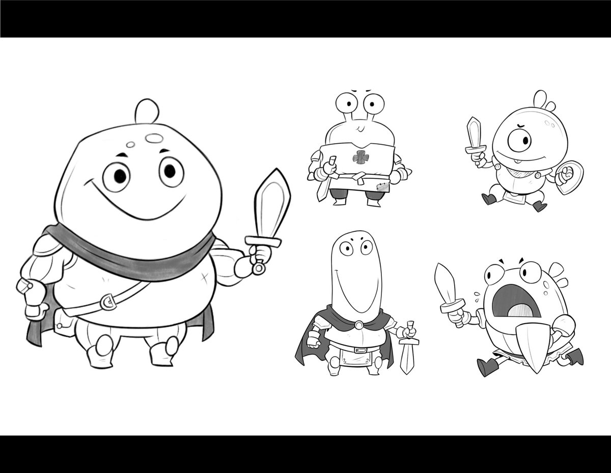 scribbleroot's tweet photo. Hello #PortfolioDay ! I’m Robert, a character designer/illustrator based in South Florida! I’ve worked on a variety of projects from mobile games to board game illustration. I’m open for freelance opportunities. 
https://t.co/NHLqIR2u2U https://t.co/xiHroNwtGr