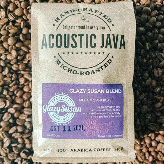 GlazySusan's tweet image. Introducing the Glazy Susan Blend! We worked with our friends @AcousticJava to develop our own custom house blend. This is a blend of medium &amp;amp; dark roast Indonesian beans with sweet fruit, cocoa, vanilla, &amp;amp; praline notes. Try a freshly brewed cup this week, or take a bag to home!