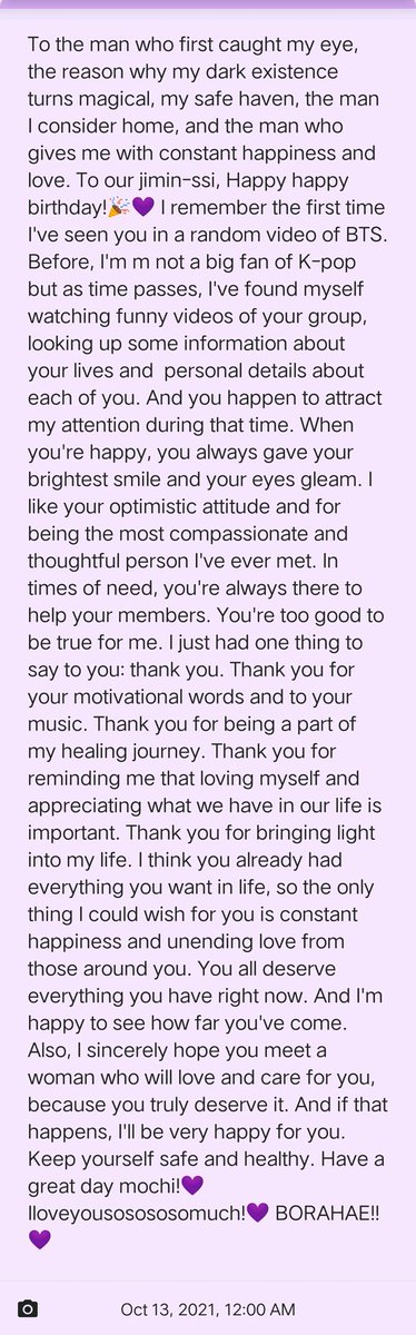 chimchimchimOT7's tweet photo. If home is a person, it would be you.

생일 축하해요 Park Jimin!!!🎉💛

#HAPPYJIMINDAY
#LightOfOctober
#1013Serendipity
#OurAngelJimin
#MagicalVoiceJimin
#StageLegendJimin
#WorldwideSweetheartJimin
#CutieSexyLovelyJimin
#YoungForeverJimin
#WithJiminTillTheEnd https://t.co/XQ5a1hGM1G