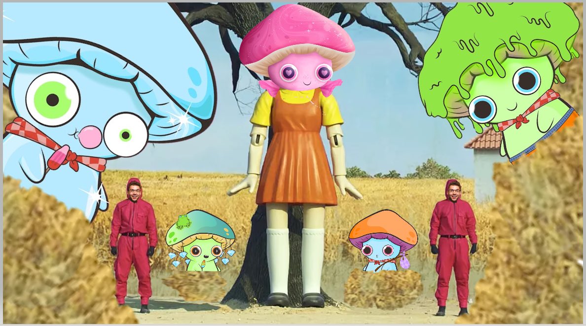 MushClubhouse's tweet photo. Basically the same stakes #ShroomScouts https://t.co/FsGWrPAESj