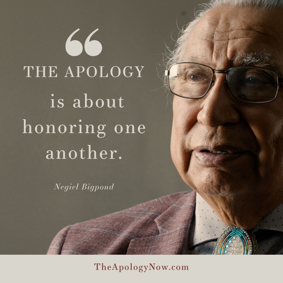The written apology within the Department of Defense Appropriations Act was a step in the right direction, but through a public and sincere apology, true forgiveness and honor can be achieved. Learn more and join our fight at theapologynow.com. #theapologynow