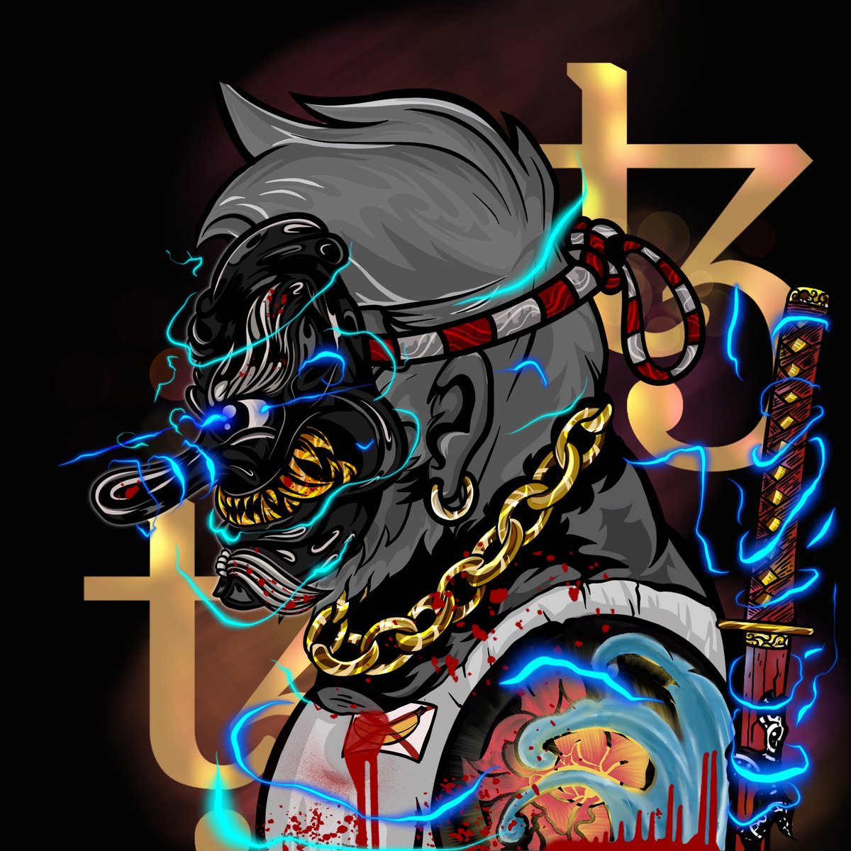 Just flexing my Dannys!
From the master <a href="/findante/">findante | 𝚏𝚟𝚛𝚢 unleashed</a>
#kalamint #DannyTheGorilla #Kalactibles #tezosnft #NFTcollectibles