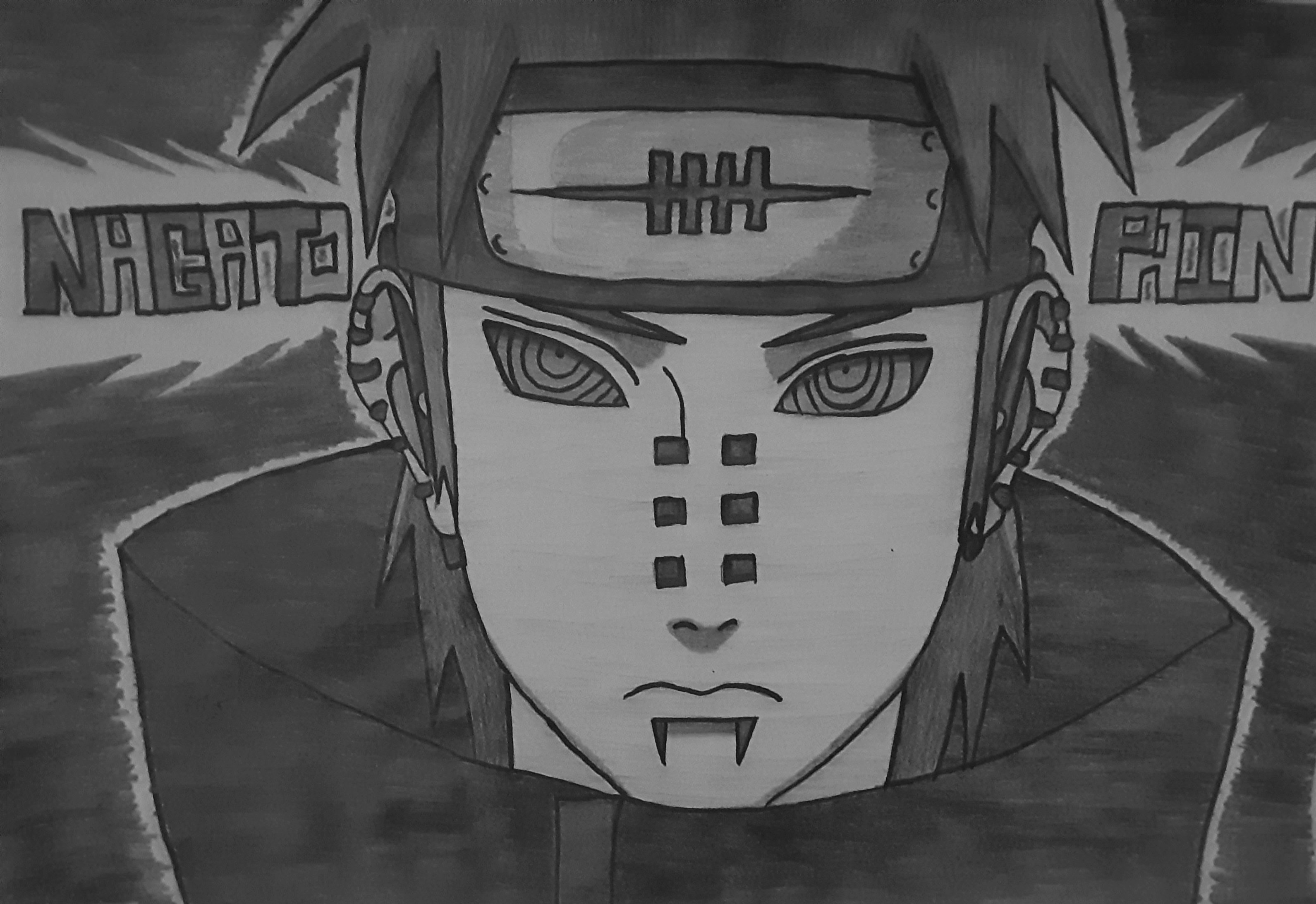 Pencil Drawing - Naruto 