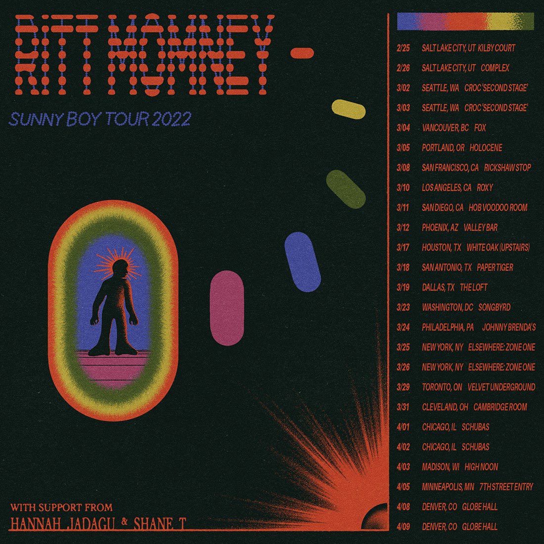 such an honor to announce that ill be supporting @rittmomney on tour next spring. 😭❤️ presale begins tomorrow (10/13) @ 10am local. general sale this Friday. 🏎 $1 of each ticket sale will be donated to the Texas Abortion Fund rittmom.com