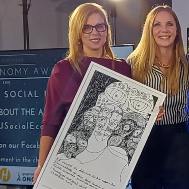 AdvRomania's tweet photo. Thank you @SocialEcoEU for the opportunity to present the work we do here at @ADVRomania! 🙌💙

🏆 #EUSocialEcoAwards https://t.co/dMjq23i0tz