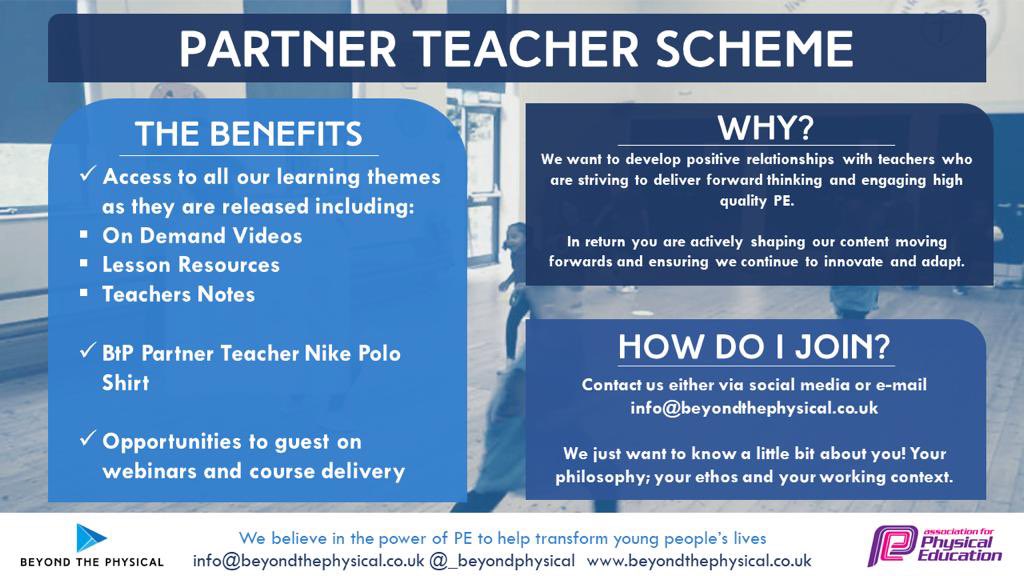 We are looking for Partner Teachers to join our existing bunch of innovative & passionate superstars who are delivering our Learning Themes throughout the UK! DM if you’d like to join us! 👊