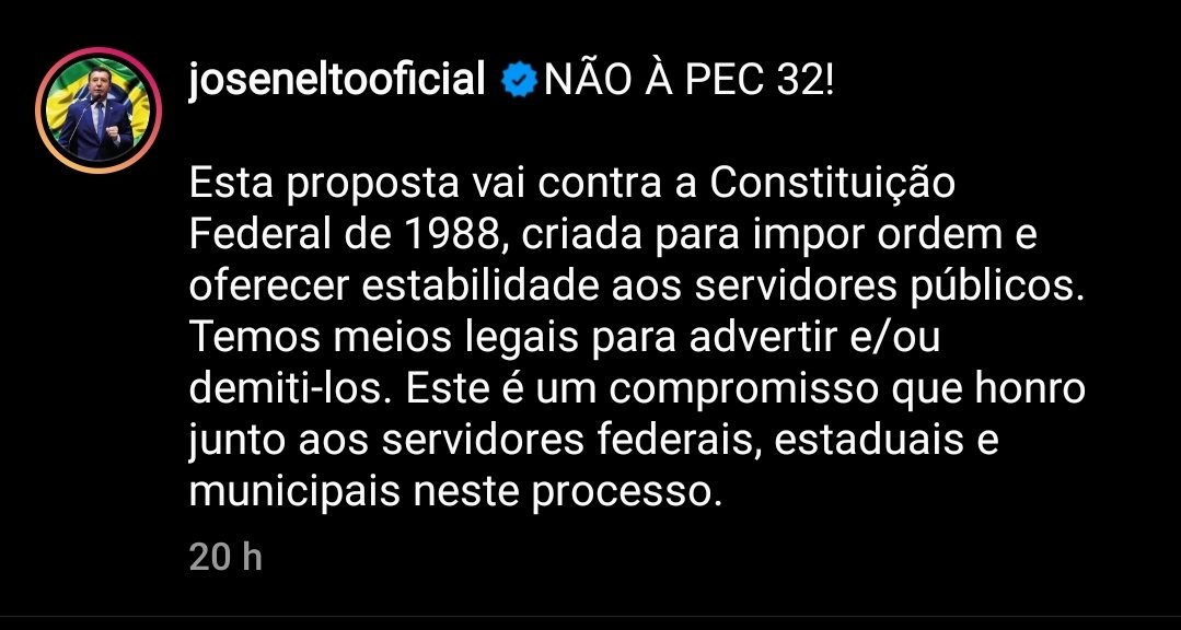liviames's tweet photo. @DavidCMelo1986 Deputado @depjosenelto , que bom que veio a público e reafirmou ser contrário à Pec 32/20. Agradecemos pelo posicionamento! #LiraDesistePEC32 https://t.co/T9Ur5s5Q01