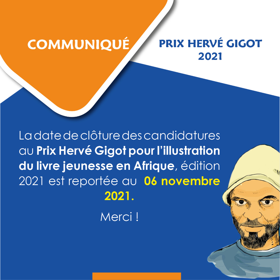 BOOKCONEKT's tweet photo. 🚩Les candidatures reportées au 6 NOVEMBRE. 2021.
Les Éditions @era_benin  lancent la 3e édition du Prix Hervé GIGOT pour l’Illustration du #livres  Jeunesse en #Afrique.
Le thème est : Gloire et célébrations africaines.
 Plus d'infos au: https://t.co/Vag0PmZ3it

#Bookconekt https://t.co/sk2DPCpQeA