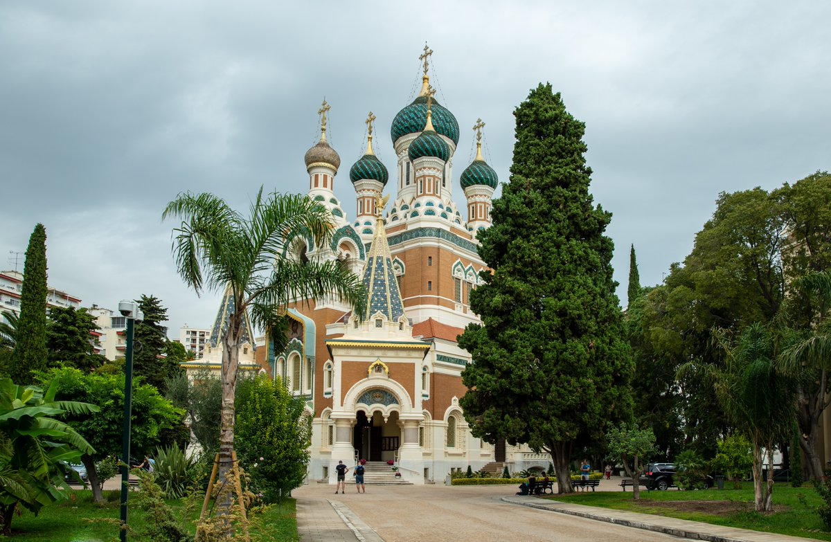 WellensRog's tweet photo. #photography #History #MagnifiqueFrance #doucefrance #france #villes #photo #architecturephotography #architecture  The Russian Church in Nice is the second oldest Russian Orthodox church in Western Europe, and possibly the largest Russian Orthodox structure outside of Russia. https://t.co/r5x8VRl0uc