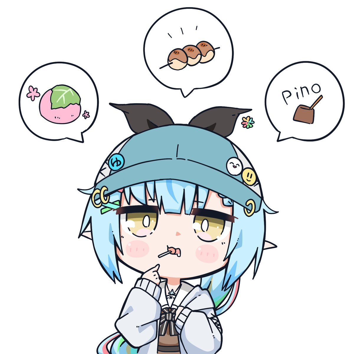 金貨 イラストお仕事募集中 Lamyart らみらいぶ 食い気がすごいヤンキーラミィちゃ