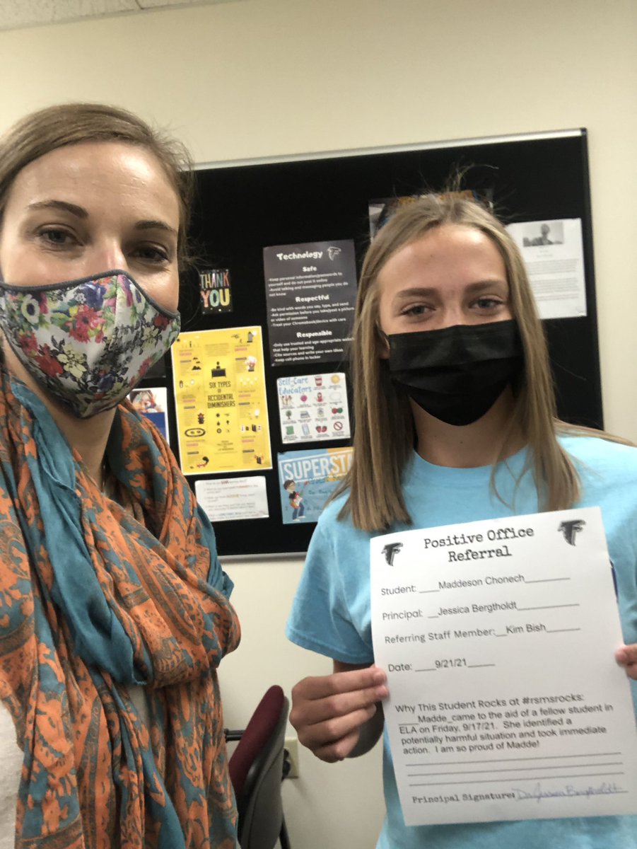 RSMS AP (@rsms_ap) on Twitter photo Celebrating a positive office referral for a student who stepped in to help during a huge time of need for another student! I am so FalconProud! #RSMSrocks <a href="/RSMSPrincipal/">Dr. Birkenmeier</a> <a href="/OfficeRsms/">RSMS Office</a> Celebrating a positive office referral for a student who stepped in to help during a huge time of need for another student! I am so FalconProud! #RSMSrocks <a href="/RSMSPrincipal/">Dr. Birkenmeier</a> <a href="/OfficeRsms/">RSMS Office</a>