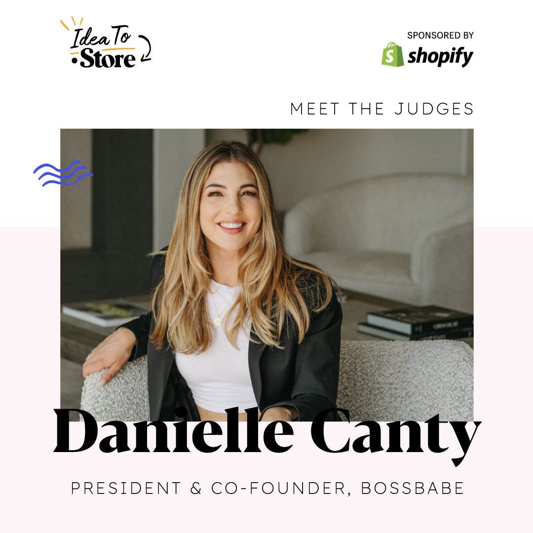 getdotstore's tweet photo. Meet #IdeaToStore contest judge Danielle Canty President & Co-Creator of @teambossbabe. She’s looking forward to hearing all about YOUR ideas for starting an #onlinestore. Participate now at https://t.co/LvYqN6xYzu and soon you could be discussing your idea LIVE with
Danielle! https://t.co/Kf8JVi3jxK