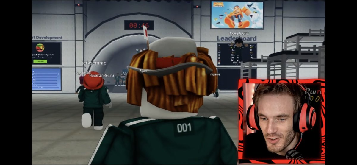 RBLXcrackop's tweet photo. Ayo 👀 @pewdiepie played our game again and this time with @Jacksepticeye 😩🙌 Even got the honour to have a  #ShoeSimulator fallback ad in a couple frames of the video 🥺😎 https://t.co/UMcIWOdKdY