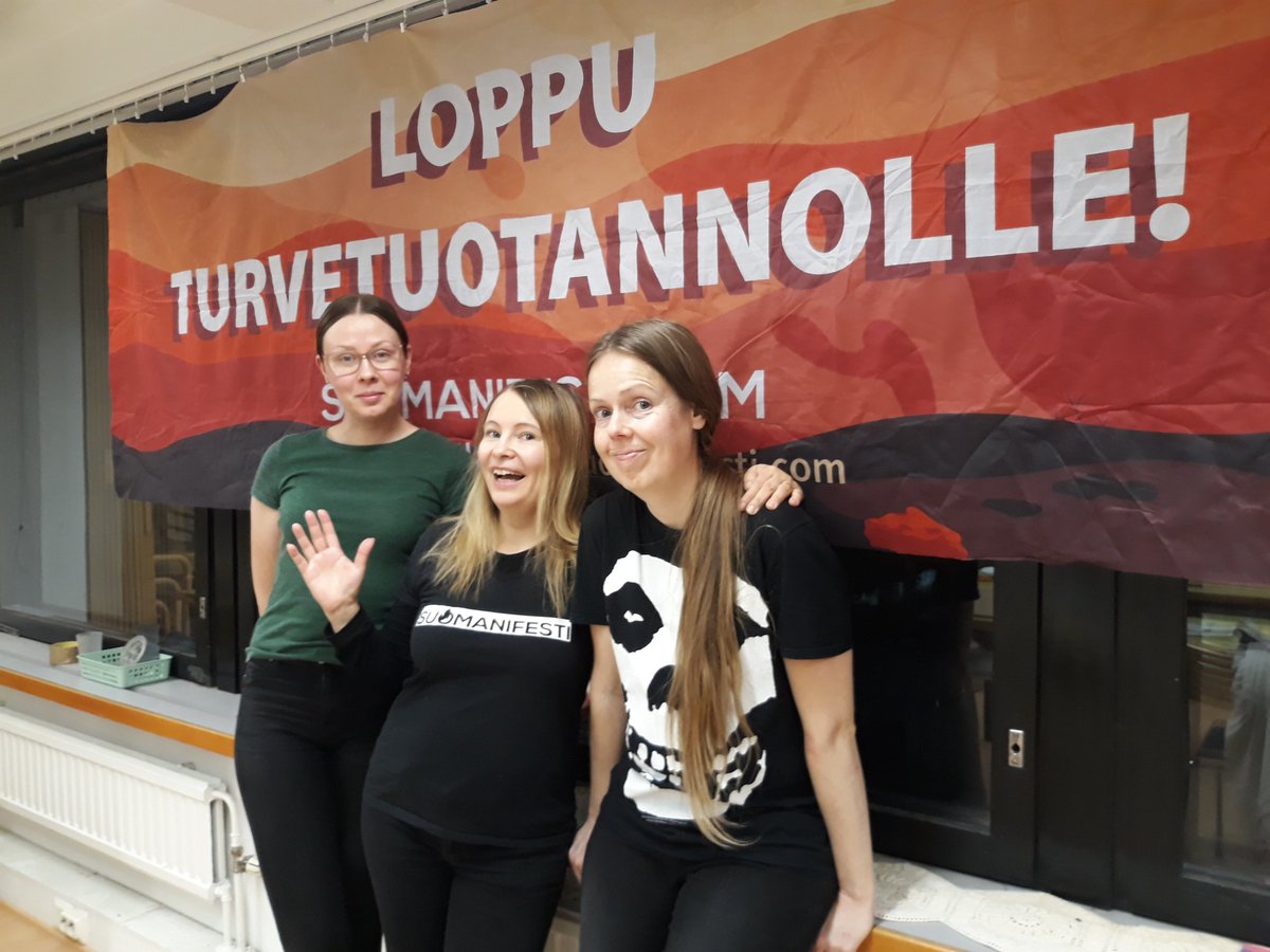 Suomanifestin kylttipajalla tänään!