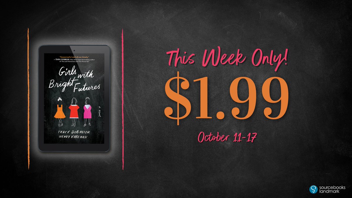 sbkslandmark's tweet photo. GIRLS WITH BRIGHT FUTURES by @tdobs and @wkatzman is $1.99 for a limited time! 

Click here to get your e-book: https://t.co/dInG9heuP3 https://t.co/2aDq1bIEfr
