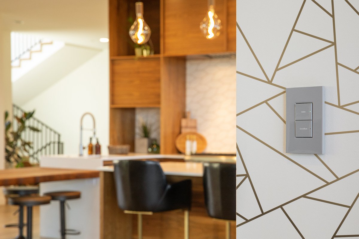 AutoLivingSolut's tweet photo. Smart lighting does not only control one light fixture it can be programmed to control all your home's lighting from one switch. You can also add music, security, shades or your set scenes. 
#smartlighting #Control4 #homeautomation https://t.co/8e6QA5cBD0