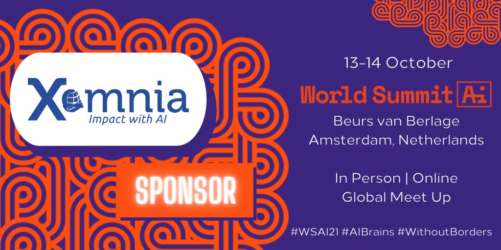 Next up,we've got our bril sponsors <a href="/Xomnia_BV/">Xomnia</a> in conversation with <a href="/EnexisGroep/">Enexis Groep</a> on leveraging #AI to impact #sustainable #energytransition!Join <a href="/paauw/">Tim Paauw</a>, Xomnia's CTO, Martijn Beeks,#MachineLearning Engineer+Thijs Kamperman <a href="/EnexisGroep/">Enexis Groep</a> to find out more!#TMinus30 #NoTimeToLose