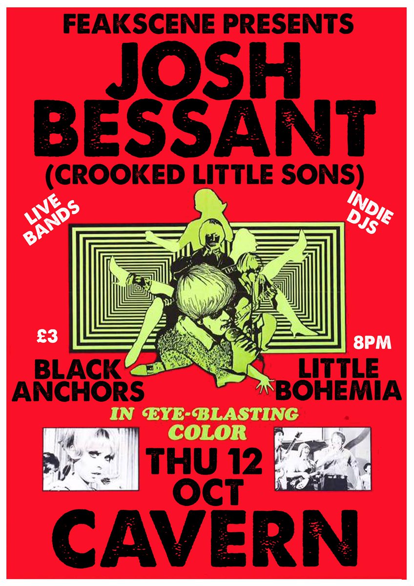 #OTD in 2017 at <a href="/ExeterCavern/">Cavern</a>: Josh Bessant + <a href="/Black_Anchors/">Black Anchors</a> + <a href="/BandBohemia/">LITTLE BOHEMIA - BAND</a> #Cavern30