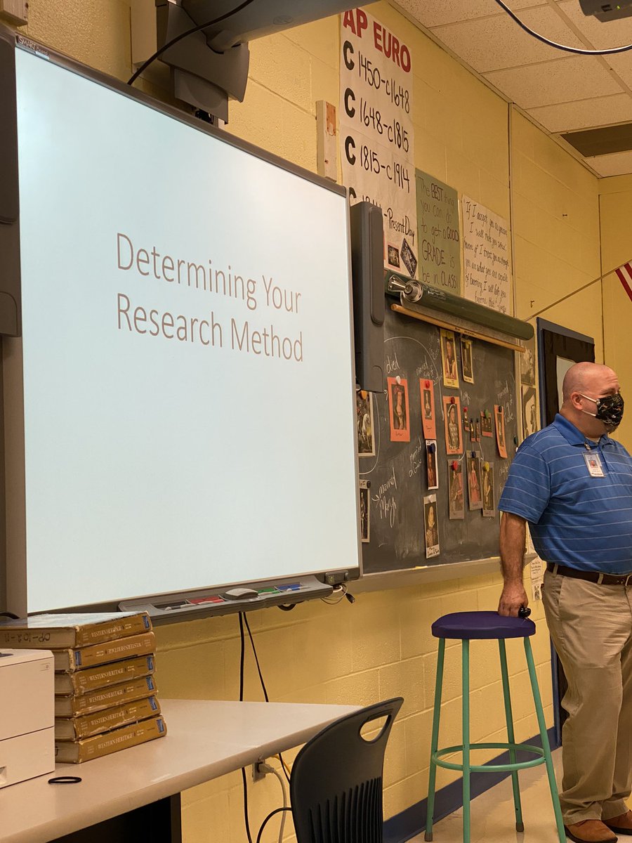 Fantastic morning discussing research methods in AP Research classes today <a href="/OsbournParkHS/">OPHS</a> with <a href="/MichaelT1972/">galina michael</a>, Ms. Watters, and her amazing students! Loved their energy and hearing their research questions! #makingitcount