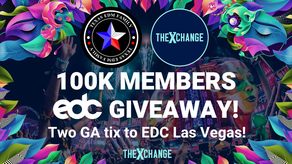 theXchange - Buy/Sell Concert Tickets (@_thexchange) on Twitter photo EDC LAS VEGAS GIVEAWAY β
To celebrate our BRAND NEW WEBSITE, <a href="/_theXchange/">theXchange - Buy/Sell Concert Tickets</a> & <a href="/TexasEDMFamily/">TEXAS EDM FAMILY</a> are giving away TWO FREE
EDC LAS VEGAS TIX! π€
How to win:
βͺ FOLLOW
<a href="/_theXchange/">theXchange - Buy/Sell Concert Tickets</a>
<a href="/TexasEDMFamily/">TEXAS EDM FAMILY</a>
βͺ RETWEET
βͺ MAKE AN ACCOUNT ON theXchange.live!
Giveaway ends on 10/17! EDC LAS VEGAS GIVEAWAY β
To celebrate our BRAND NEW WEBSITE, <a href="/_theXchange/">theXchange - Buy/Sell Concert Tickets</a> & <a href="/TexasEDMFamily/">TEXAS EDM FAMILY</a> are giving away TWO FREE
EDC LAS VEGAS TIX! π€
How to win:
βͺ FOLLOW
<a href="/_theXchange/">theXchange - Buy/Sell Concert Tickets</a>
<a href="/TexasEDMFamily/">TEXAS EDM FAMILY</a>
βͺ RETWEET
βͺ MAKE AN ACCOUNT ON theXchange.live!
Giveaway ends on 10/17!