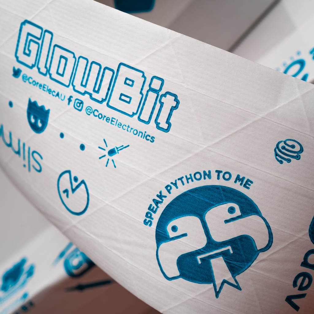CoreElecAU's tweet image. We've just upped our #packaging game 💪 with this new #CoreElectronics print #tape. 📦 Keep your eyes 👀 peeled for your next box of fun!