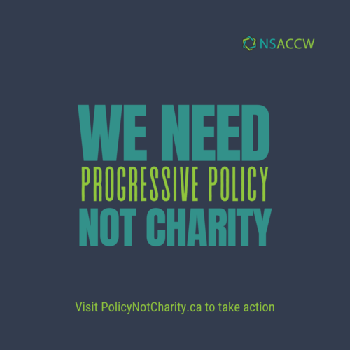 nsaccw's tweet photo. As MLA's return to the legislature, we ask them do they have the moral courage to end poverty @IainTRankin @TimHoustonNS @GaryBurrill? #PolicyNotCharity https://t.co/EiJsSjB0jd #NSpoli https://t.co/bRcniZbyrA