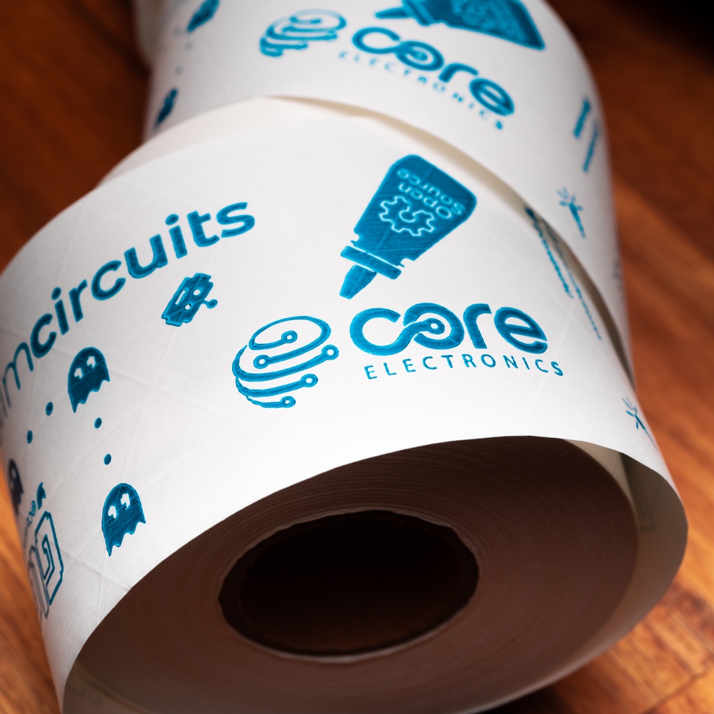 CoreElecAU's tweet image. We've just upped our #packaging game 💪 with this new #CoreElectronics print #tape. 📦 Keep your eyes 👀 peeled for your next box of fun!