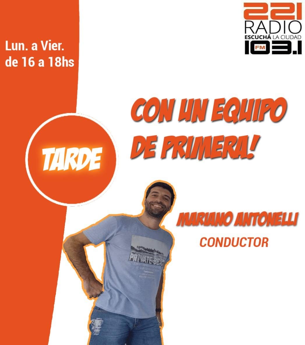221radio's tweet image. #Tarde🧉| ¡Ya, estamos al aire!

@tarde_programa con @marantonelliok @turcolibia
y @nandotocho hasta las 18hs

📻FM 103.1 221radio.com.ar