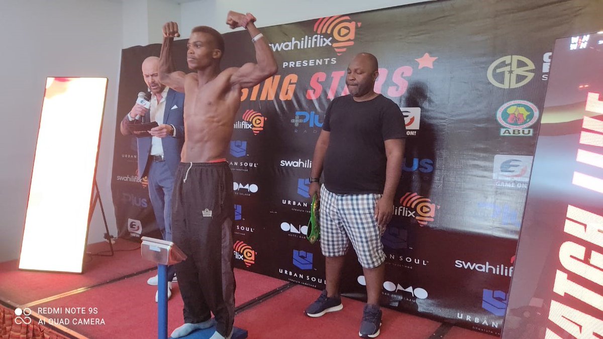 AbuBoxing's tweet image. Weighin for tomorrows fights in Tanzania