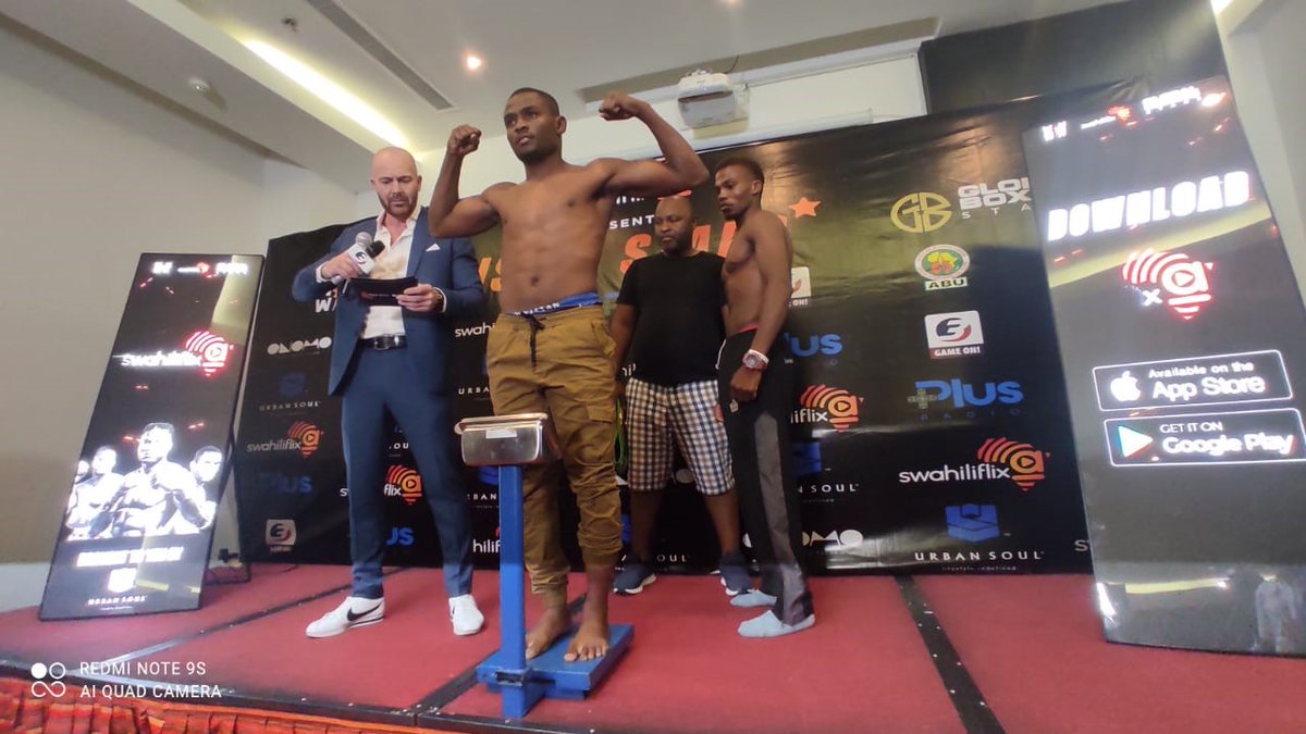 AbuBoxing's tweet image. Weighin for tomorrows fights in Tanzania