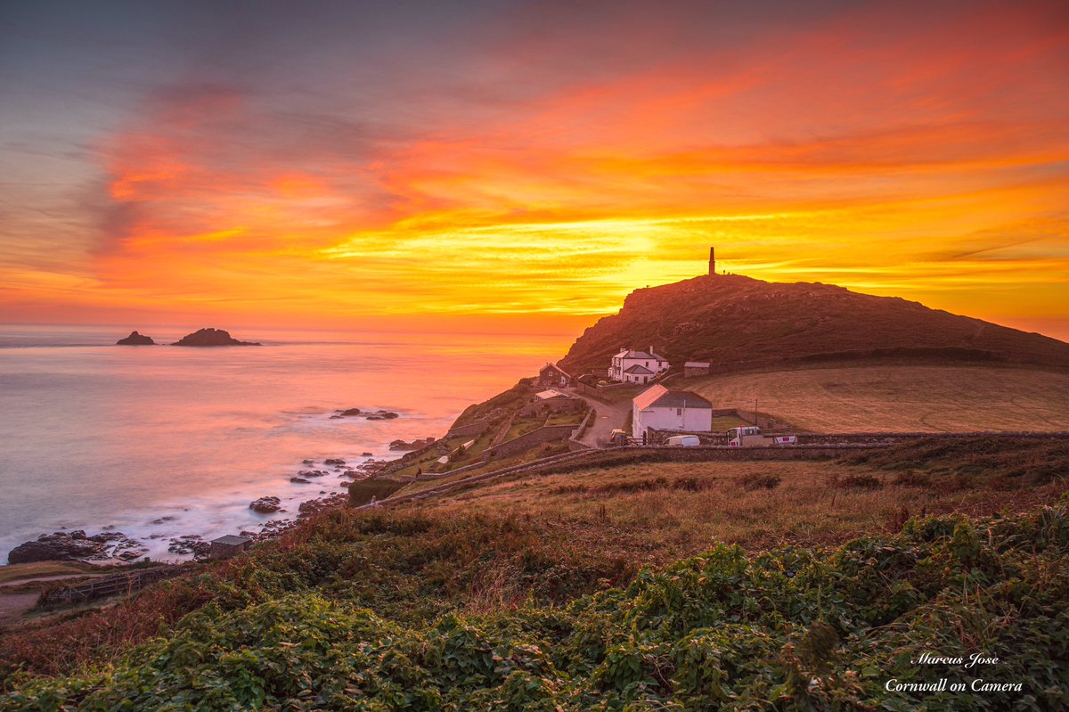Cornwalloncamera on Twitter "I’ve stood on Cape Cornwall in the suns