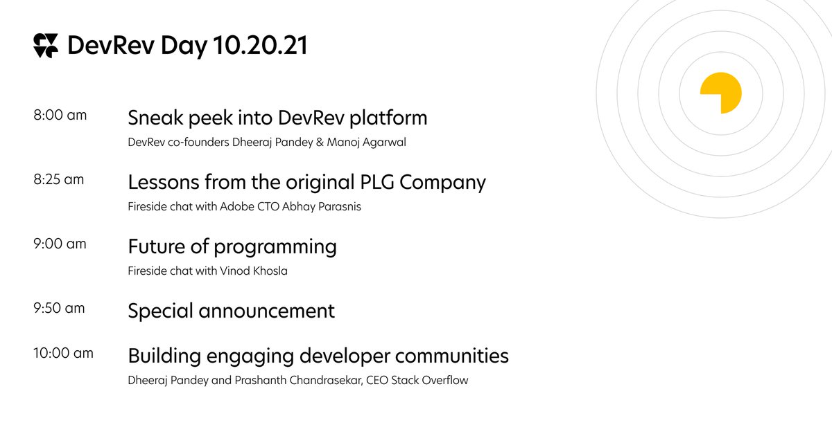 DevRev tweet media