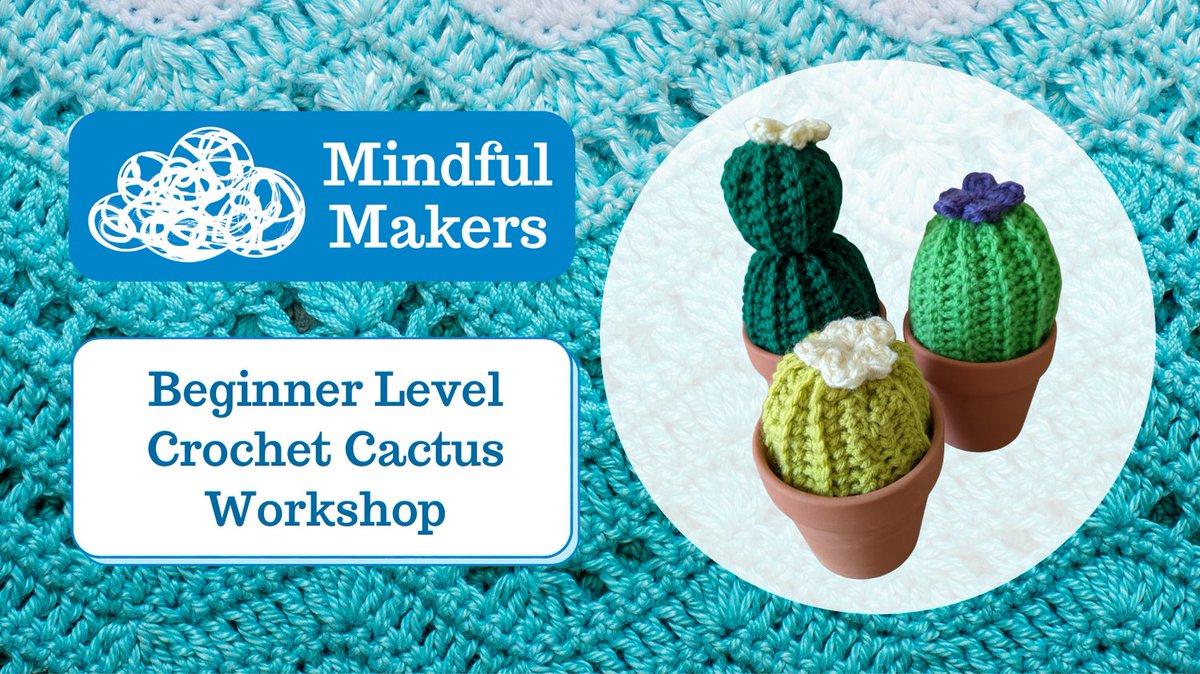 Fall is the perfect time to learn a new hobby! Join in on our hands on workshop and #crochet a cuddly cactus. Book your spot today: mindfulmakers.ca/workshops-croc…

#crochet #kitchener #workshop #crafts #maker