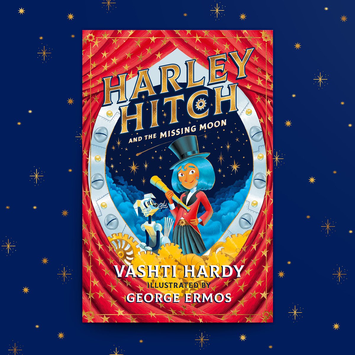 Lovely to hear Harley being enjoyed in school - Book 2 is out in January with @scholasticuk with more gorgeous @georgermos illustrations 🌝