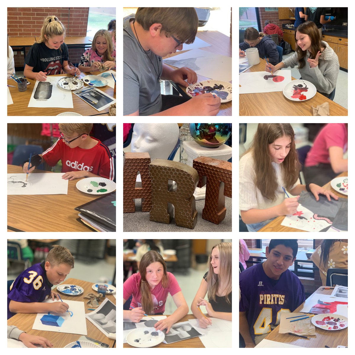 AMSart2's tweet photo. AMS 8th Art @AMSart2 #GISDGr8ness https://t.co/AkB5TKGxXY
