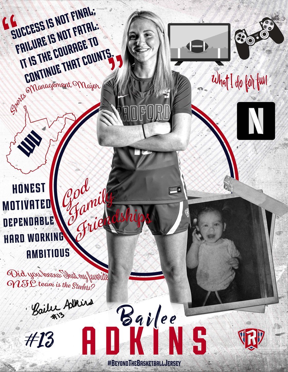 #BeyondTheBasketballJersey 11 - <a href="/baileeadkins1/">baileeadkins</a> 

Learn more about our WV combo! 🛡

#RadfordTough | #RiseAndDefend