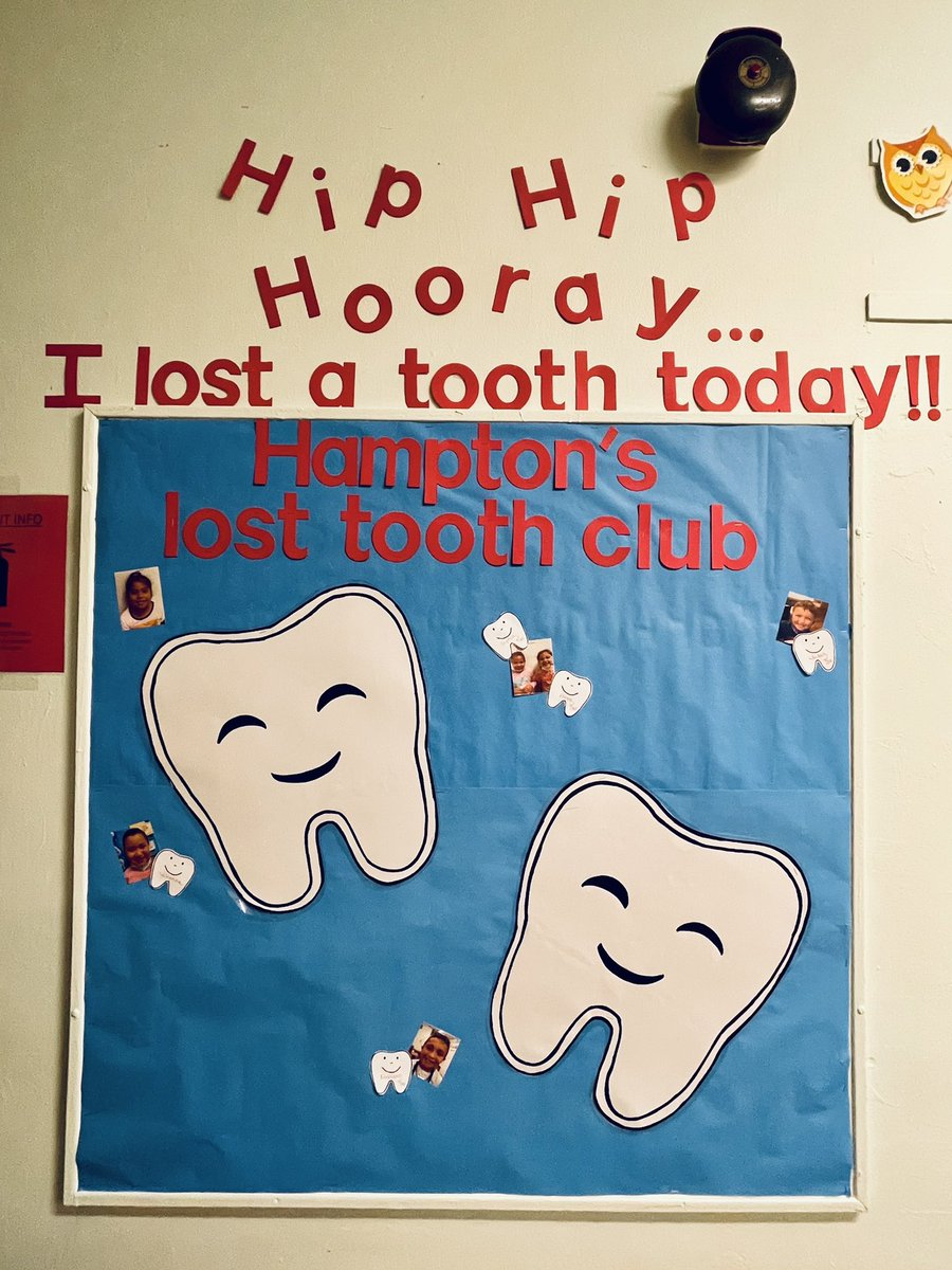 Oh Ring, Ring Tooth Fairy 📞…some little learners have already joined Hampton’s Lost Tooth Club! Love these gap toothed smiles! 😁 #keepbrushing <a href="/Hampton_Street/">Hampton Street</a> #MineolaProud <a href="/MrsFreyMineola/">Lisa Frey</a>