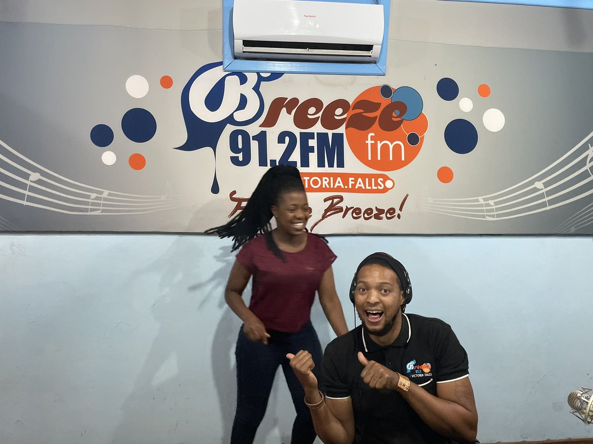 Radio O’clock 🎙🎧 

Had a great time with the so-good-looking <a href="/the_zambezian/">The Zambezian</a> and the wandering <a href="/RutsokaTravels/">Rutsoka Travels</a> on #TravelTuesday on <a href="/breezefmstereo/">Breeze FM Victoria Falls</a>

I’m their First !🤸‍♀️💀

<a href="/the_zambezian/">The Zambezian</a> first ever guest on #TravelTuesday and <a href="/RutsokaTravels/">Rutsoka Travels</a> first guest on his YouTube channel.