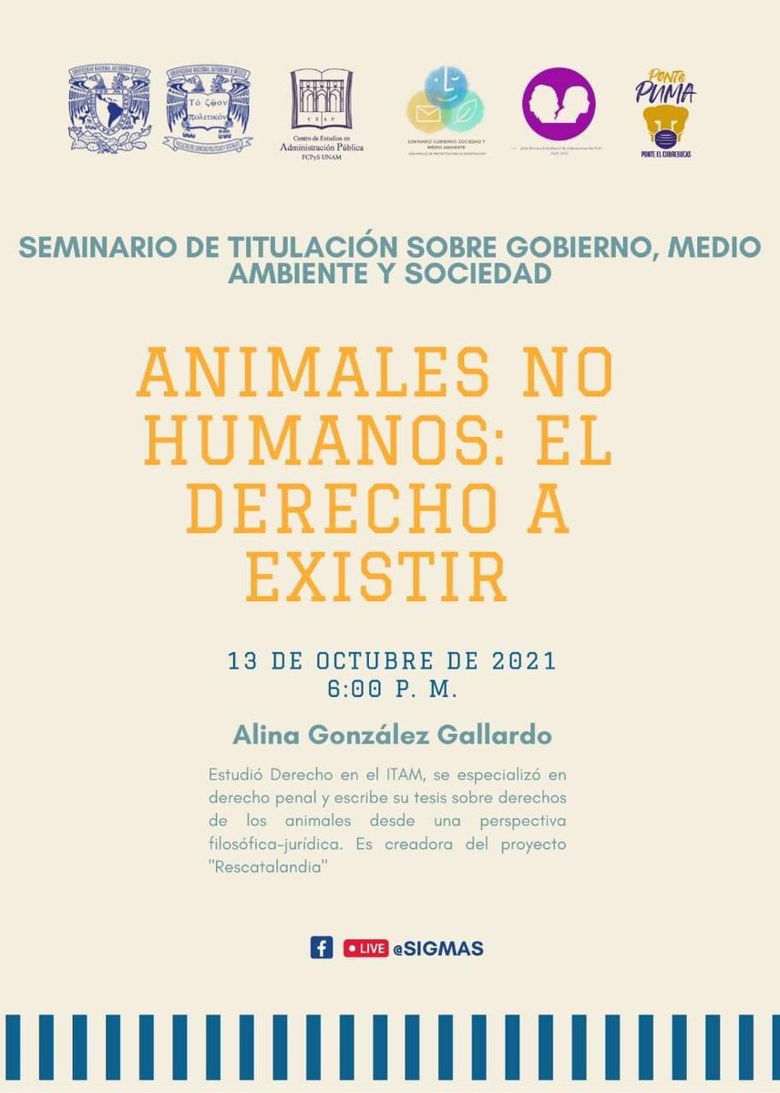 Alina_Gag's tweet image. Me hace muy feliz compartirles que @I_Solorio me invitó a compartir un poco de mi tesis y de Rescatalandia en @SIGMAS_. A quienes gusten acompañarnos, ¡nos vemos mañana! 🙂