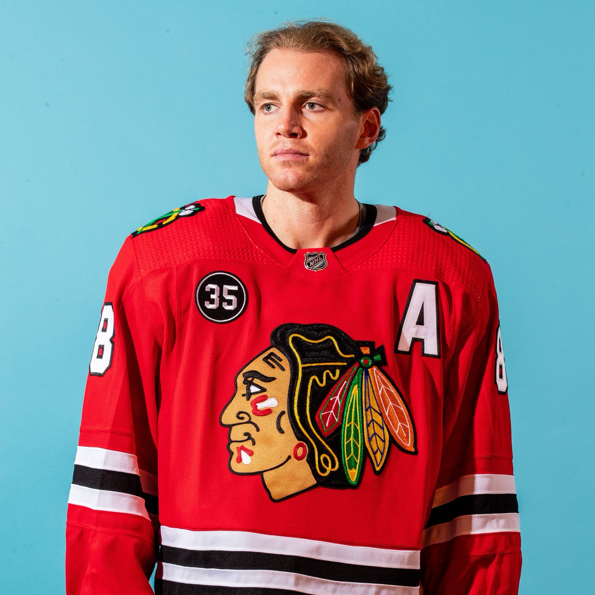 NHLBlackhawks's tweet photo. Our alternate captains. https://t.co/MBRl1kwbd1