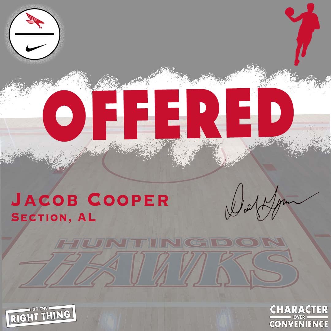Blessed to receive my first offer from Huntingdon college! <a href="/HChawksMBB/">Huntingdon College Men’s Basketball</a>