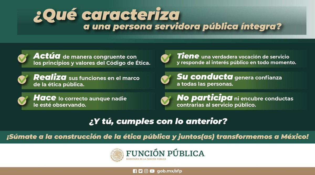 TecNM_LaPaz's tweet photo. Octubre mes del principio de Integridad
@TecNM 
@TecNM_LaPaz https://t.co/lGNmFyRcb6