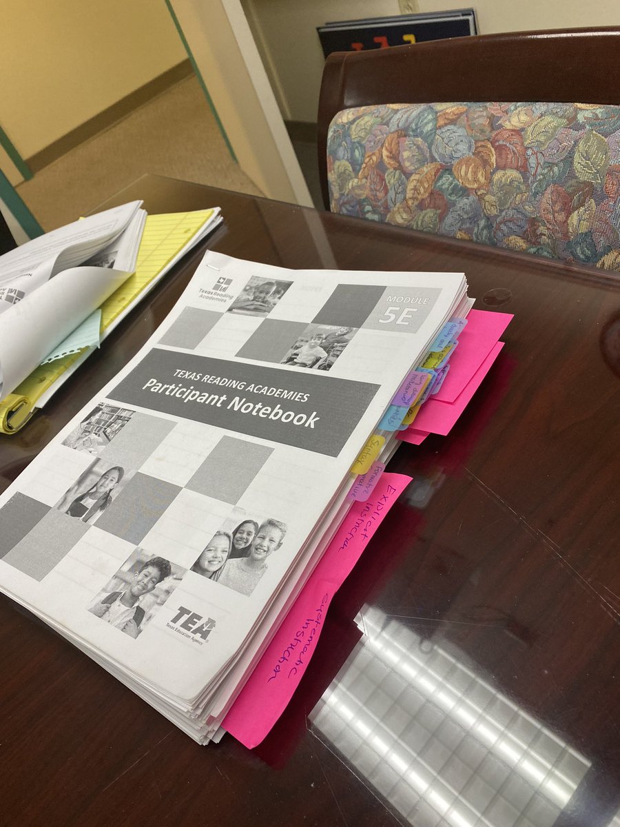 TwWelch's tweet photo. I love to see tabs, notes, and so much thinking from our principals. #pisdra https://t.co/dK4NjNnRaA