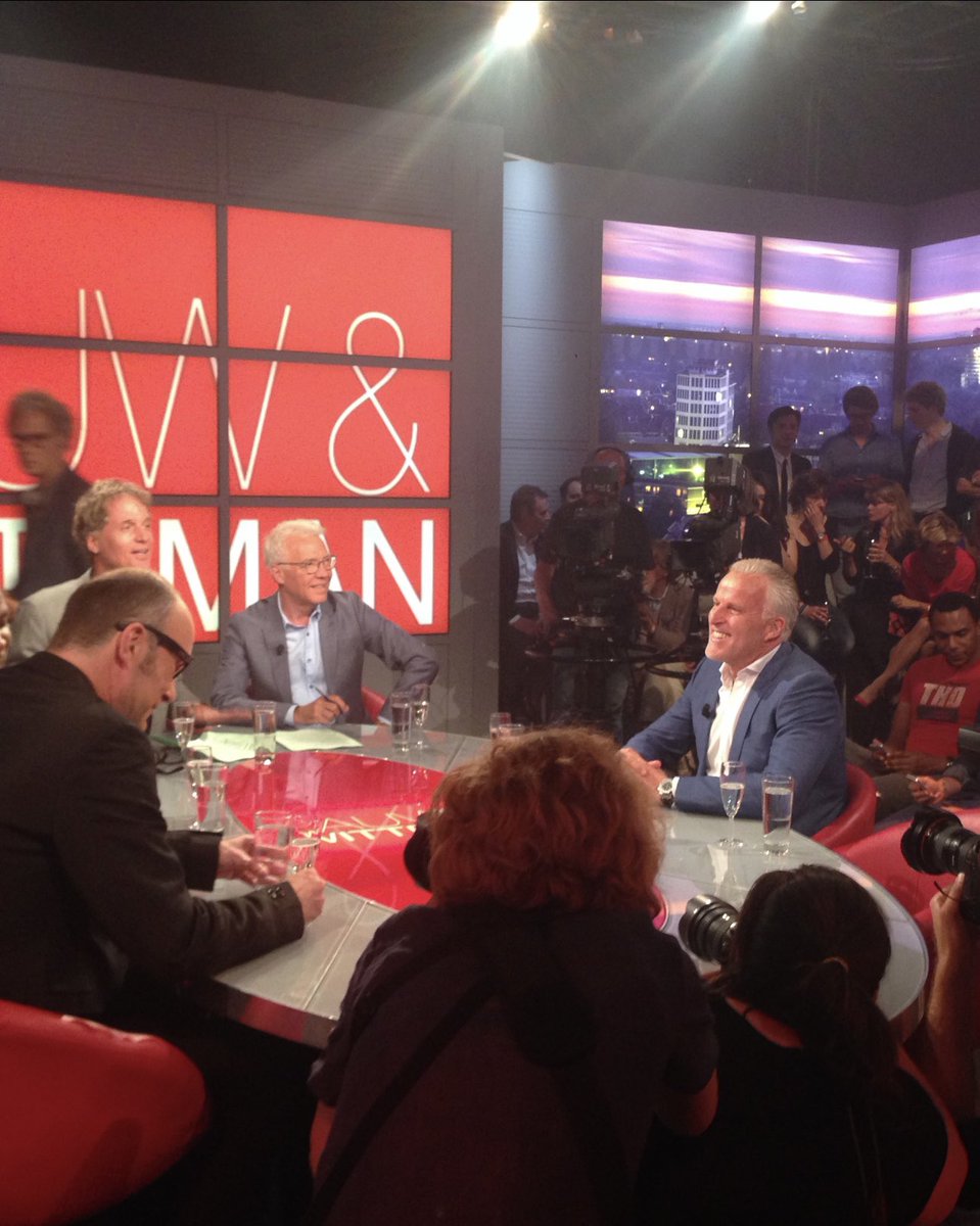 Fijne docu over Paul Witteman! Altijd met veel liefde en plezier met hem gewerkt! (foto van 23 mei 2014) 
-> #Witteman75 - Vakgenoten over zijn werk op npostart.nl/BV_101406977