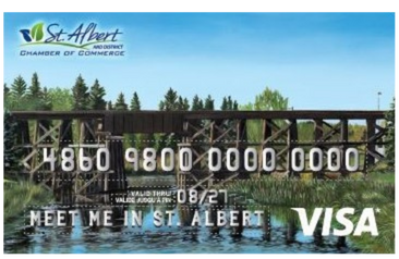 SeasonsGiftShop's tweet photo. Did you know that our very own local artist @memoryrothartist has her painting of the trestle bridge on a Visa Card? Go to The Chamber website to purchase a card, and check out their special promotion!
https://t.co/VuagJfBG33
#t8n
#shopt8n
#yeg
#stalbert
#seasonsgiftshopT8N https://t.co/ssSzN55TrR