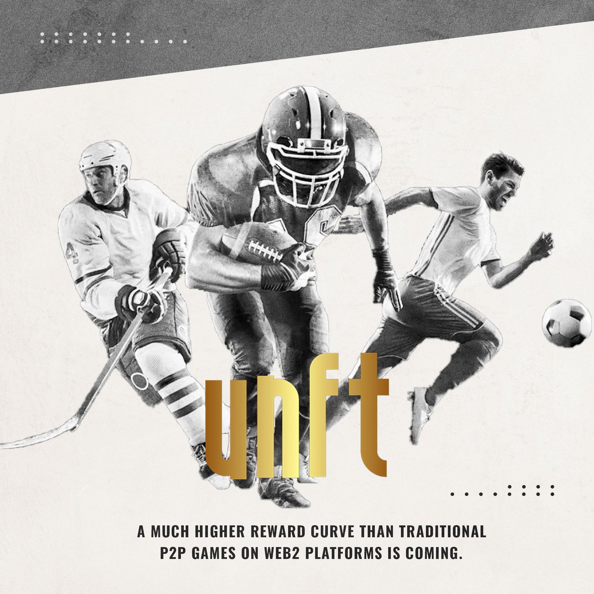 NftUltimate's tweet photo. What makes #UltimateNFT better? It offers a higher reward curve than traditional P2P games on Web2 platforms. Everything will be done in a permissionless manner, including payouts, trades, and more!
🏀🏈⚽️⚾️🏆🚀
Click here to join our telegram channel:https://t.co/gYDdSikT2Y https://t.co/KUbW2rwkLR