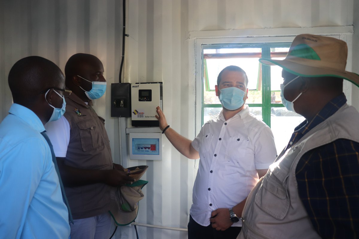 Hon V. Haritatos launched  Agriculture Ward Information Centres in Matebeleland South Province