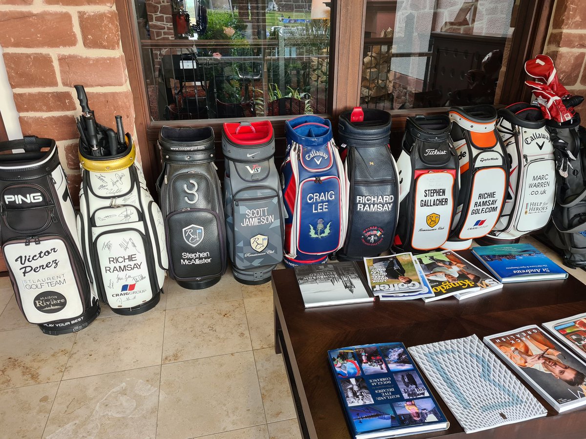 CRAIGLEE337's tweet photo. I'm in good company in the foyer @Renaissancegc and good company at the top of the leader board @tartanprotour Course was best I've seen it and still improving. Anyone who shoots -9 on the last day is a deserving winner congratulations @LloydSaltman 10 birdies in 19 holes👏👏 https://t.co/ijNZMn9x6Q